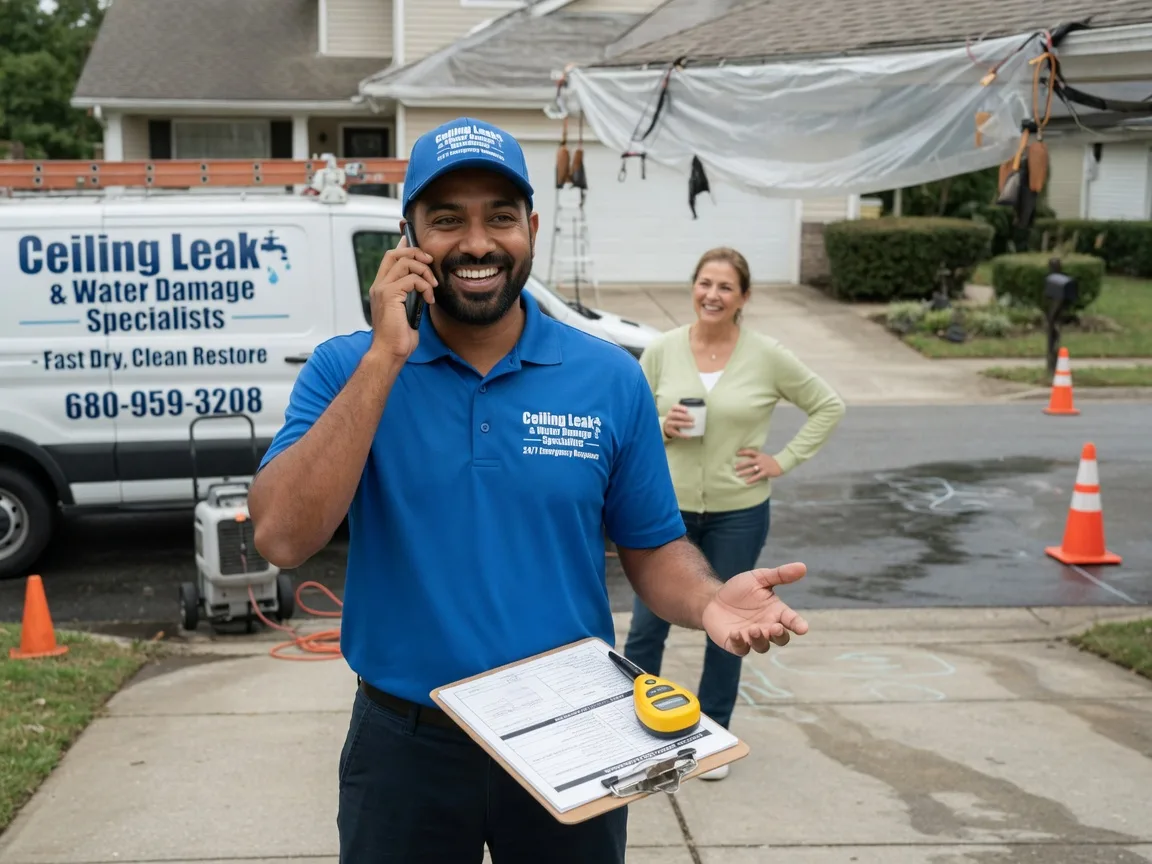 Ceiling Leak Cleanup Ideal, GA FAQs
